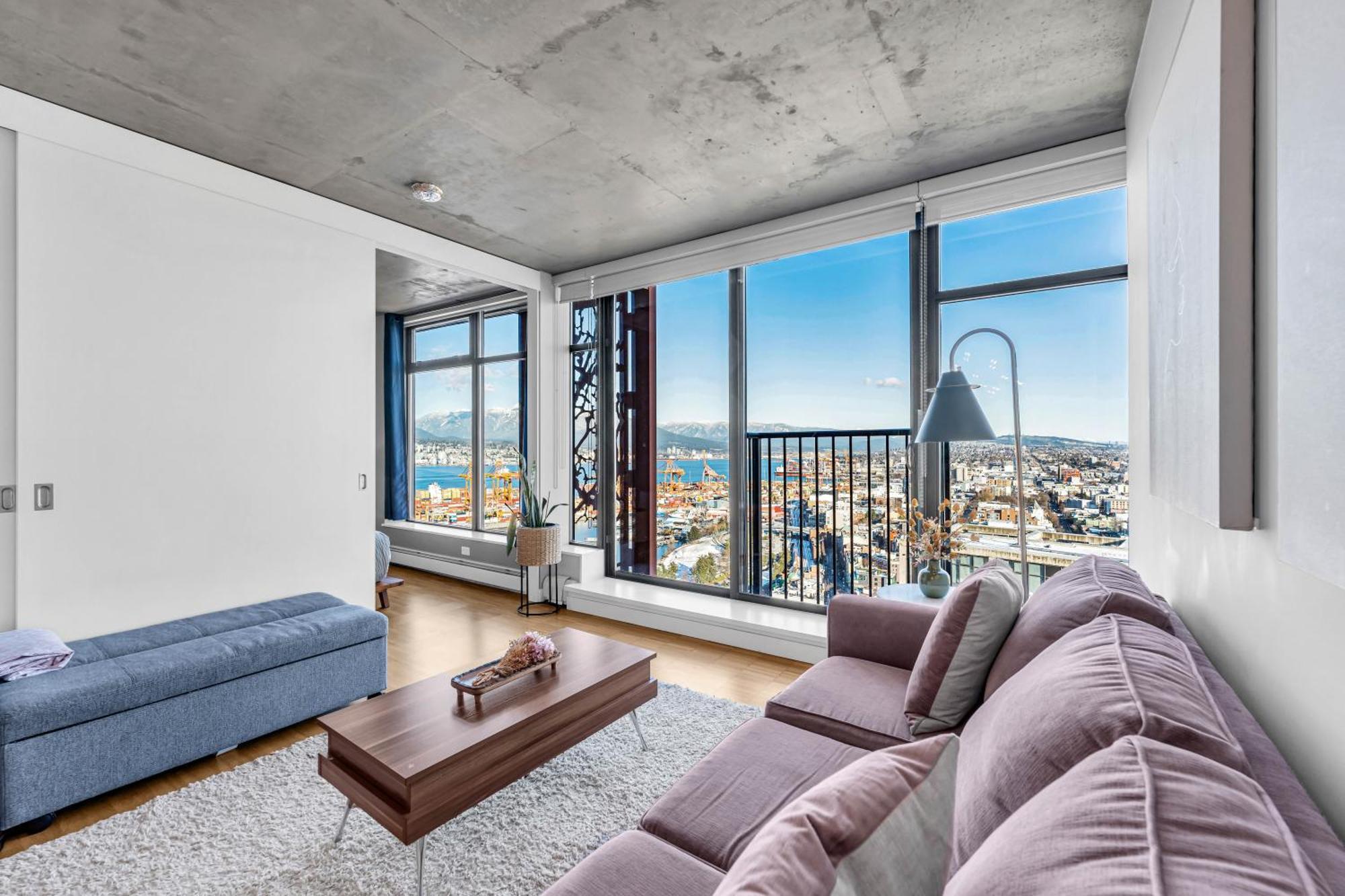 Water Views, 40Th Floor Sub-Penthouse! Entire Condo In The Heart Of Vancouver City Centre Екстер'єр фото