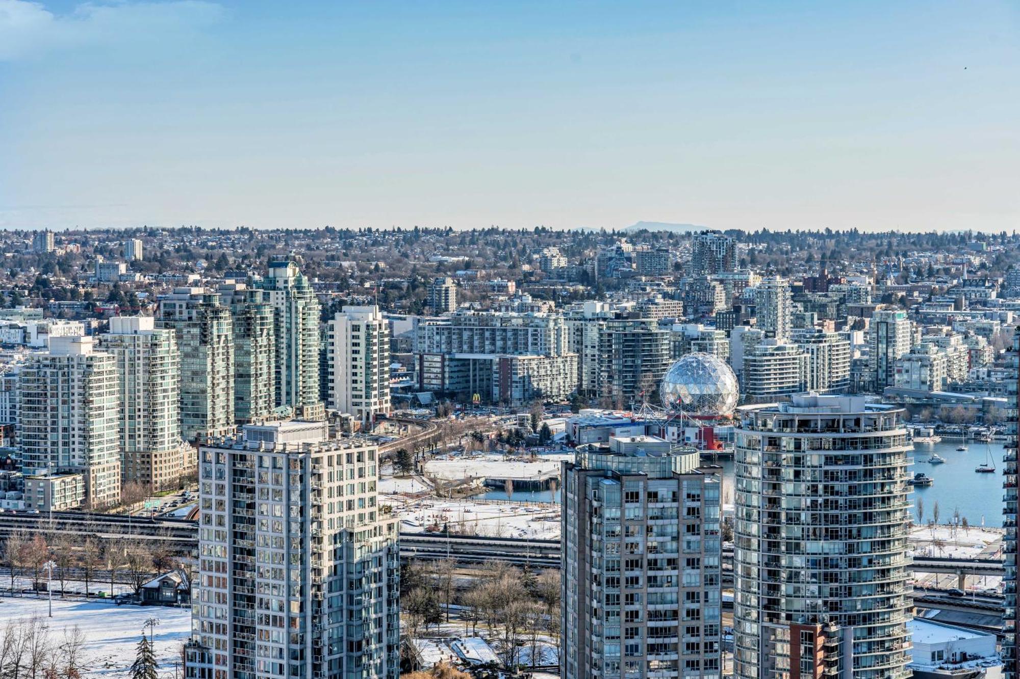 Water Views, 40Th Floor Sub-Penthouse! Entire Condo In The Heart Of Vancouver City Centre Екстер'єр фото