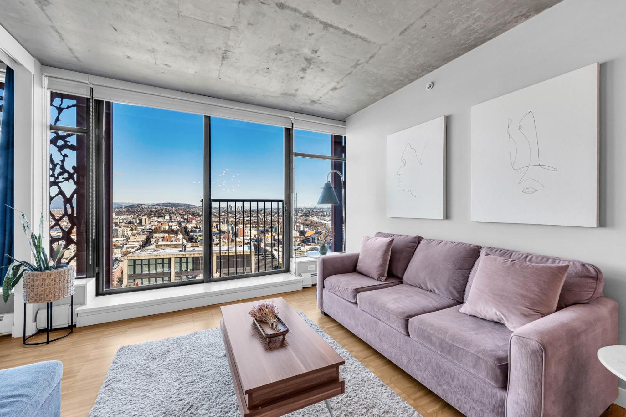 Water Views, 40Th Floor Sub-Penthouse! Entire Condo In The Heart Of Vancouver City Centre Екстер'єр фото